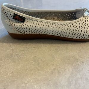 Boss White Women's Ballet Flats
